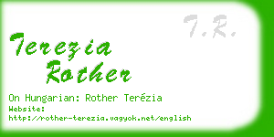 terezia rother business card